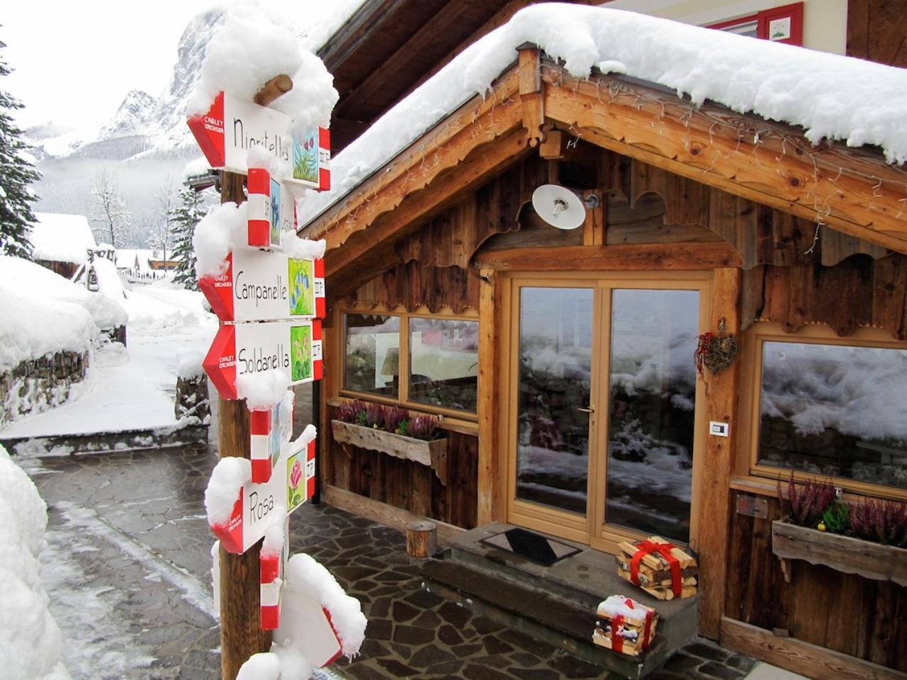 Appartamenti Chalet Orchidea Canazei Exterior foto